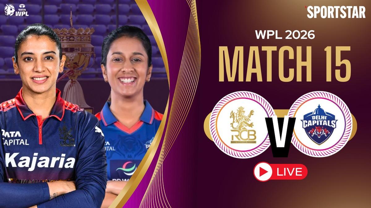 RCB vs DC Live Score, WPL 2026: Smriti, Gautami fall in quick succession as Delhi’s spinners strike